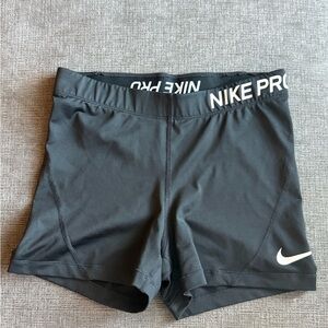 Nike Pro Women's Athletic Black Shorts